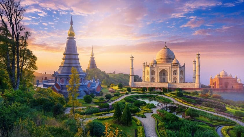 TAILANDIA CON PHUKET E INDIA