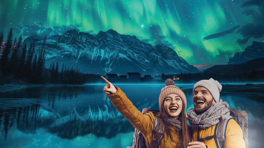 AURORAS BOREALES CON ISLANDIA Y NORUEGA